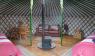Inside one of our luxury Yurts. Keld, Yorkshire Dales
